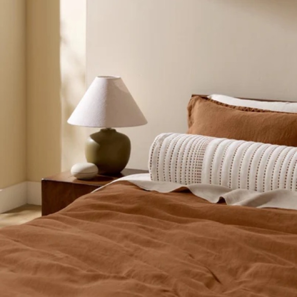 Parachute Linen Duvet Cover Full/Queen in Terra NWT - Picture 2 of 6